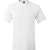 Custom Mens Beefy-T® Pocket T-Shirt White
