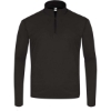 Custom Youth Quarter-Zip Pullover Black