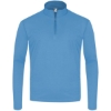 Custom Youth Quarter-Zip Pullover Columbia Blue