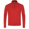 Custom Youth Quarter-Zip Pullover Red