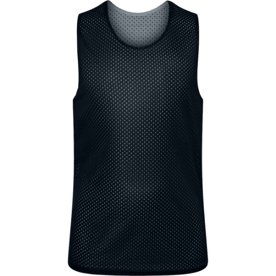 Custom Youth Reversible Mesh Tank Black/ White