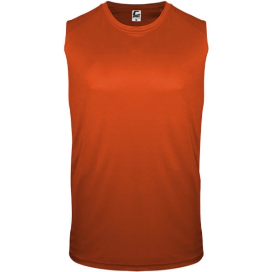 Custom Youth Sleeveless T-Shirt Burnt Orange