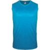 Custom Youth Sleeveless T-Shirt Electric Blue