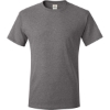 Custom Unisex Authentic T-Shirt Charcoal Heather