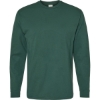 Custom Essential-T Long Sleeve T-Shirt Athletic Dark Green