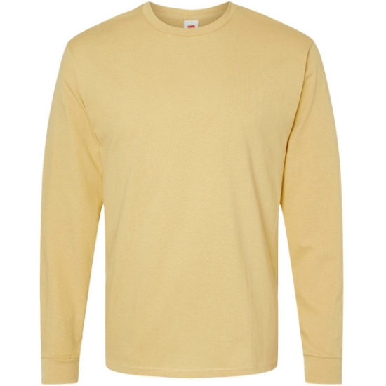 Custom Essential-T Long Sleeve T-Shirt Athletic Gold