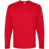 Custom Essential-T Long Sleeve T-Shirt Athletic Red