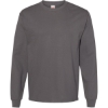 Custom Essential-T Long Sleeve T-Shirt Smoke Grey
