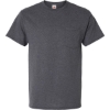 Custom Essential-T Pocket T-Shirt Charcoal Heather