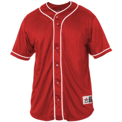 Custom Unisex Diamond Jersey Red/ White