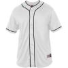 Custom Unisex Diamond Jersey White/ Black
