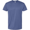 Custom Unisex USA-Made Performance T-Shirt Cationic Royal