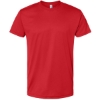 Custom Unisex USA-Made Performance T-Shirt Red