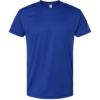 Custom Unisex USA-Made Performance T-Shirt Royal Blue