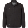 Custom Mens Keystone Quilted Pullover Black
