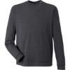 Custom Mens Cloudspun Crewneck Sweatshirt Puma Black Heather