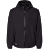 Custom Unisex Torrent Waterproof Hooded Jacket Black