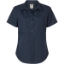 Custom Womens Industrial Short Sleeve Work Shirt Dark Navy