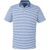 Custom Mens Mattr Feeder Polo Lake Blue