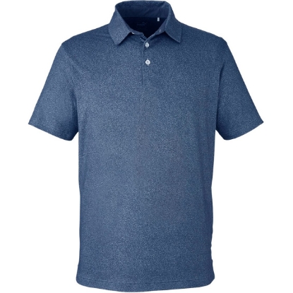 Custom Mens Cloudspun Primary Polo Evening Sky