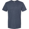 Custom Mens Premium Cotton Blend T-Shirt Navy Heather