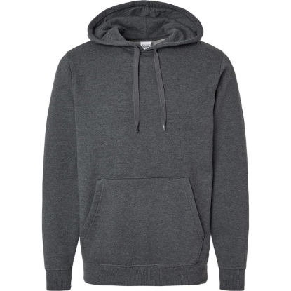Custom Unisex 60/40 Fleece Hooded Sweatshirt Carbon Heather