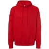 Custom Mens Hooded Sweatshirt Red