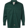 Custom Mens Long Sleeve Work Shirt Hunter Green