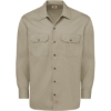Custom Mens Tall Long Sleeve Work Shirt Desert Sand