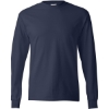 Custom Authentic Long Sleeve T-Shirt Navy