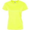 Custom Women’s Performance T-Shirt Safety Yellow