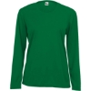 Custom Womens Performance Long Sleeve T-Shirt Kelly