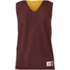 Custom Mens Reversible Mesh Tank Maroon/ Gold