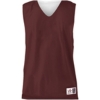 Custom Youth Reversible Mesh Tank Maroon/ White