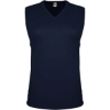 Custom Womens Sleeveless V-Neck T-Shirt Navy