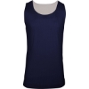 Custom Womens Reversible Mesh Tank Navy/ White