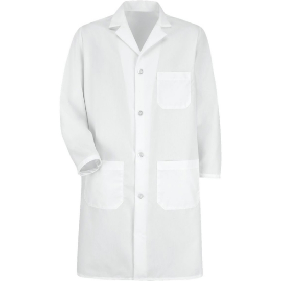 Custom Unisex Lab Coat White