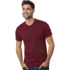 Custom Unisex USA-Made Triblend T-Shirt Tri Cranberry