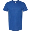 Custom Unisex USA-Made Triblend T-Shirt Tri Royal Blue