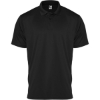 Custom Youth Utility Polo Black