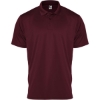 Custom Youth Utility Polo Maroon