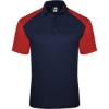 Custom Mens Sport Polo Navy/ Red