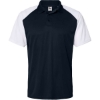 Custom Mens Sport Polo Navy/ White