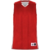 Custom Youth Crossover Reversible Jersey Red/ White
