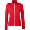 Custom Womens Icon Full-Zip Jacket High Risk Red