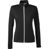 Custom Womens Icon Full-Zip Jacket Puma Black