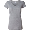 Custom Women’s Jersey V-Neck Tee Athletic Heather