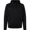 Custom Mens Armour Fleece Pro Hooded Sweatshirt Black/ White