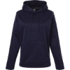 Custom Womens Armour Fleece Pro Hooded Sweatshirt Midnight Navy/ White