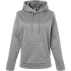 Custom Womens Armour Fleece Pro Hooded Sweatshirt Mod Grey/ White
